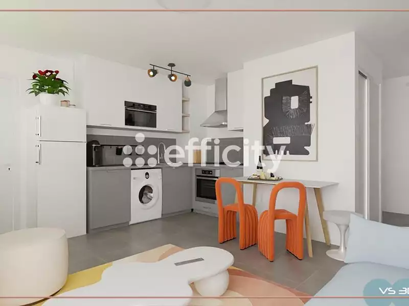 Appartement, 40 m²
