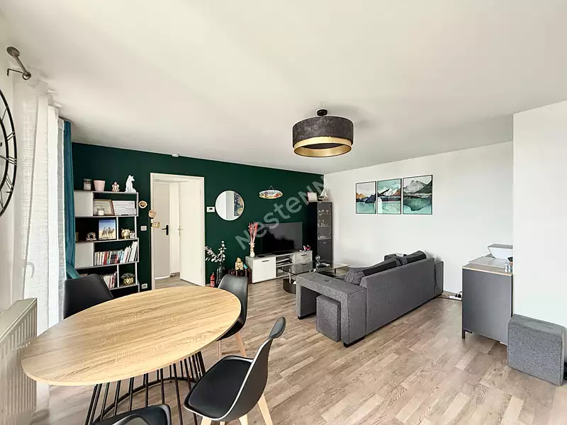 Appartement, 60,6 m²