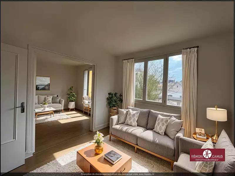 Appartement, 58,35 m²