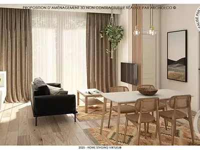 Appartement, 54,5 m²