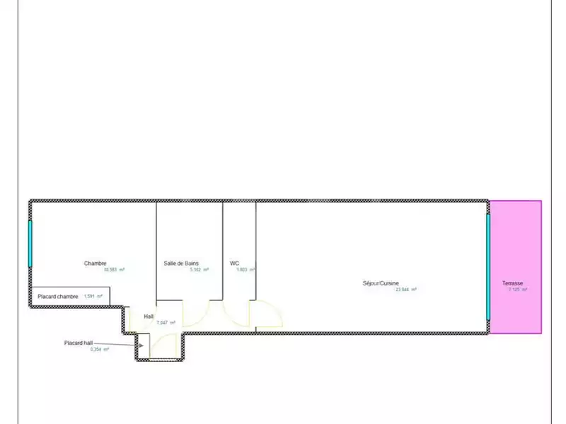 Appartement, 50,32 m²