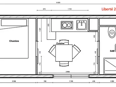 Maison, 15 m²