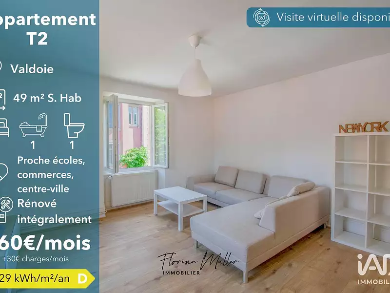 Appartement, 48 m²