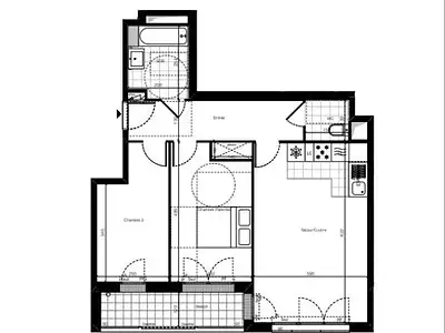 Appartement, 65 m²