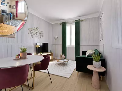 Appartement, 22,62 m²