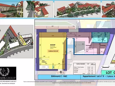 Appartement, 41,03 m²