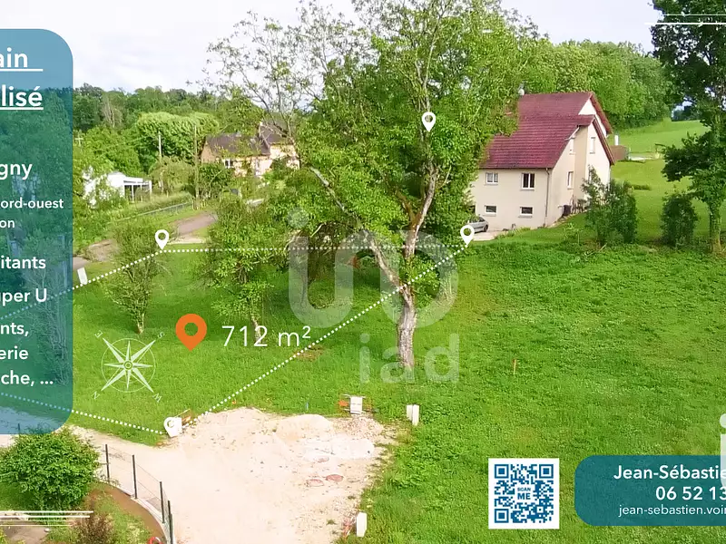 Terrain, 712 m²