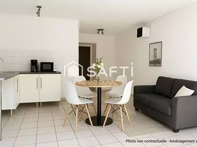Appartement, 44 m²