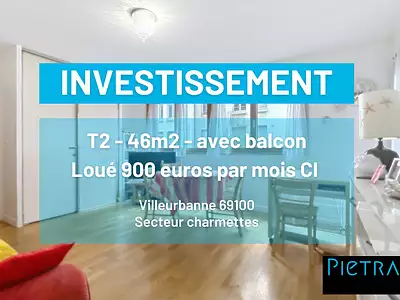 Appartement, 45,59 m²