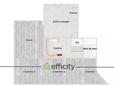 Appartement, 85 m²