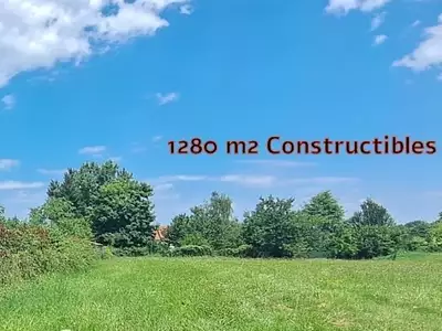 Terrain, 1 280 m²