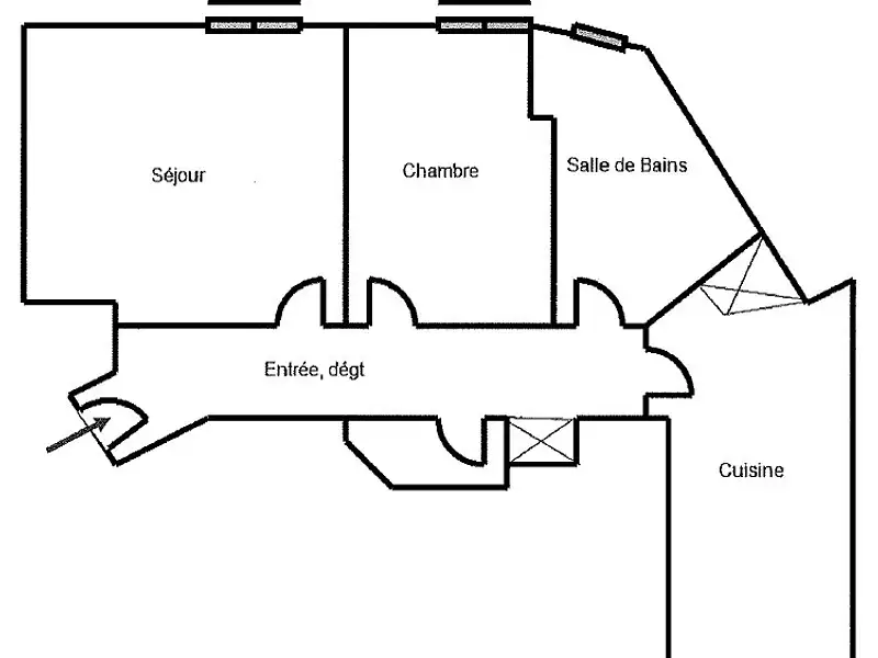 Appartement, 52,95 m²