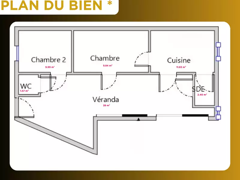 Maison, 63 m²