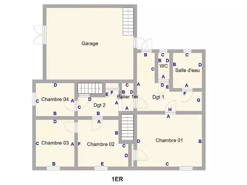 Maison, 128 m²