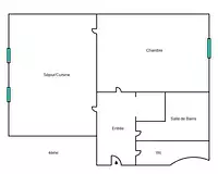 Appartement, 34,59 m²