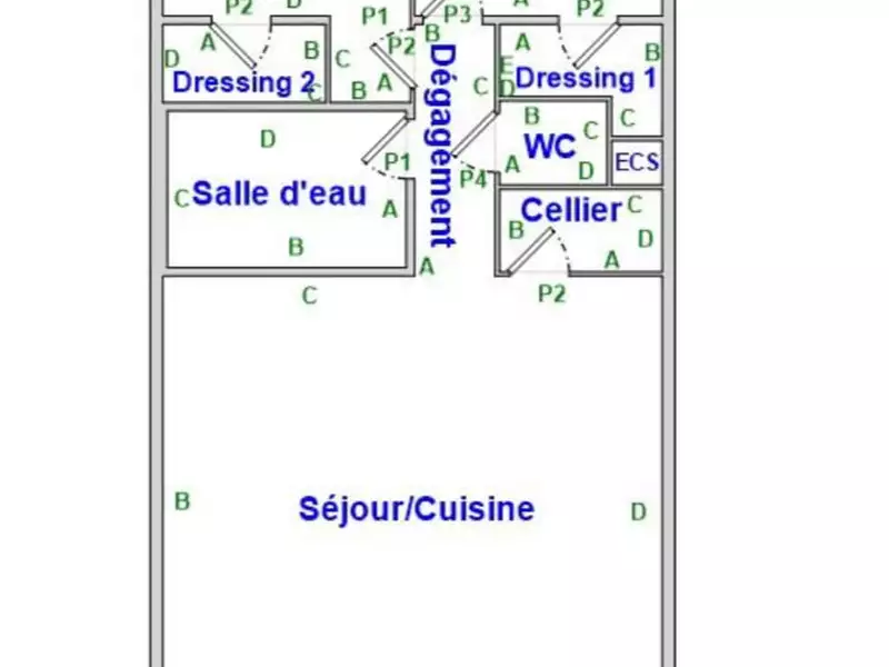 Appartement, 78 m²