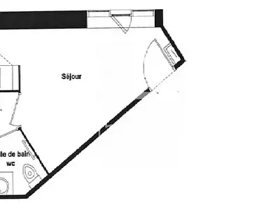 Appartement, 22,04 m²