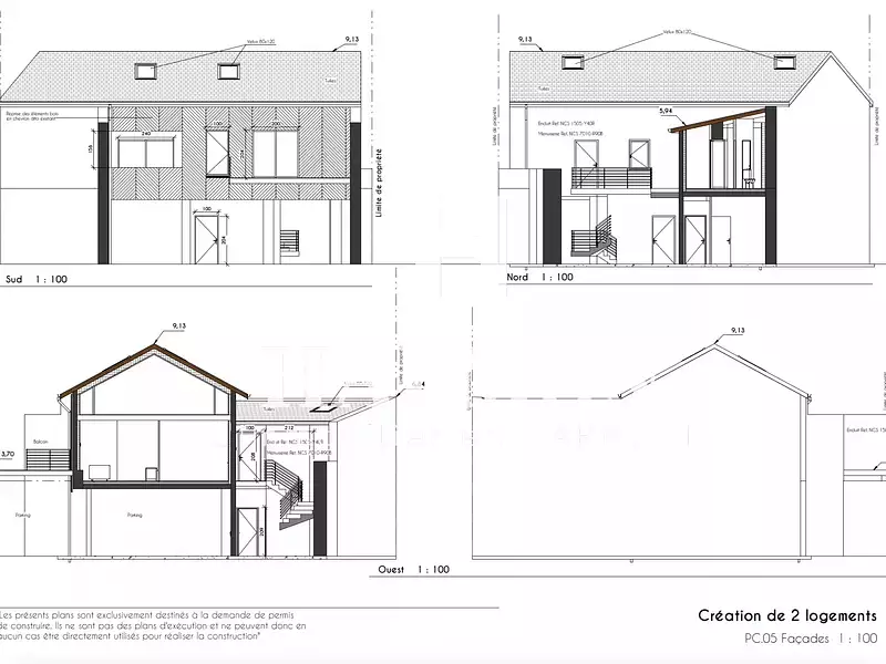 Immeuble, 114,36 m²
