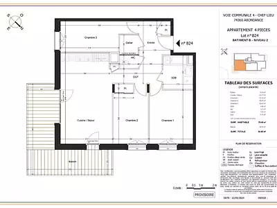 Appartement, 75,48 m²