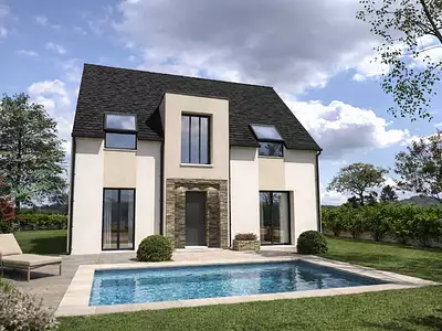 Maison neuve, 117 m²