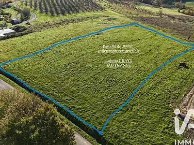 Terrain, 3 000 m²