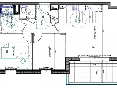 Appartement, 60,69 m²
