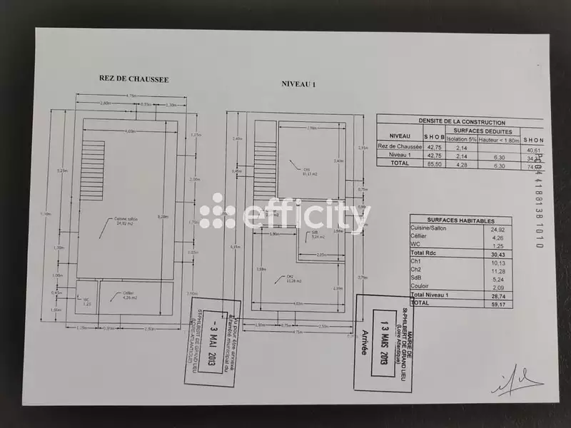 Maison, 60 m²