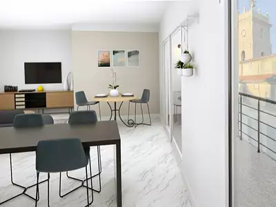 Appartement, 59,08 m²