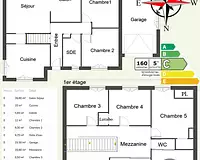 Maison, 122,5 m²