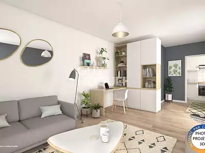 Appartement, 21,49 m²