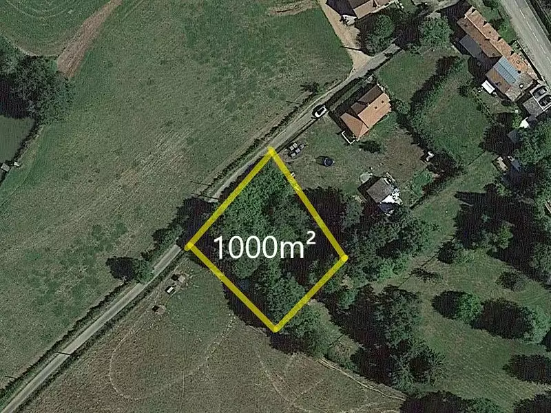 Terrain, 1 000 m²