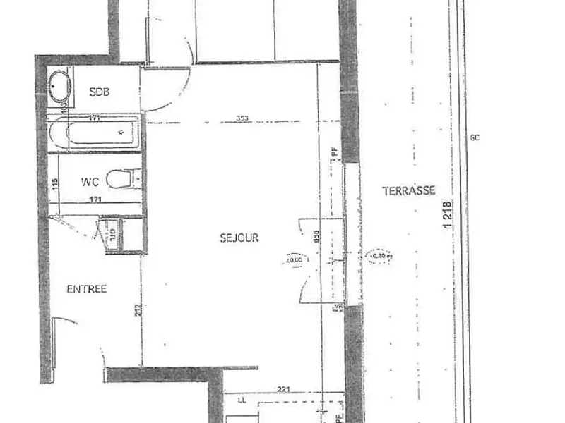 Appartement, 47,73 m²