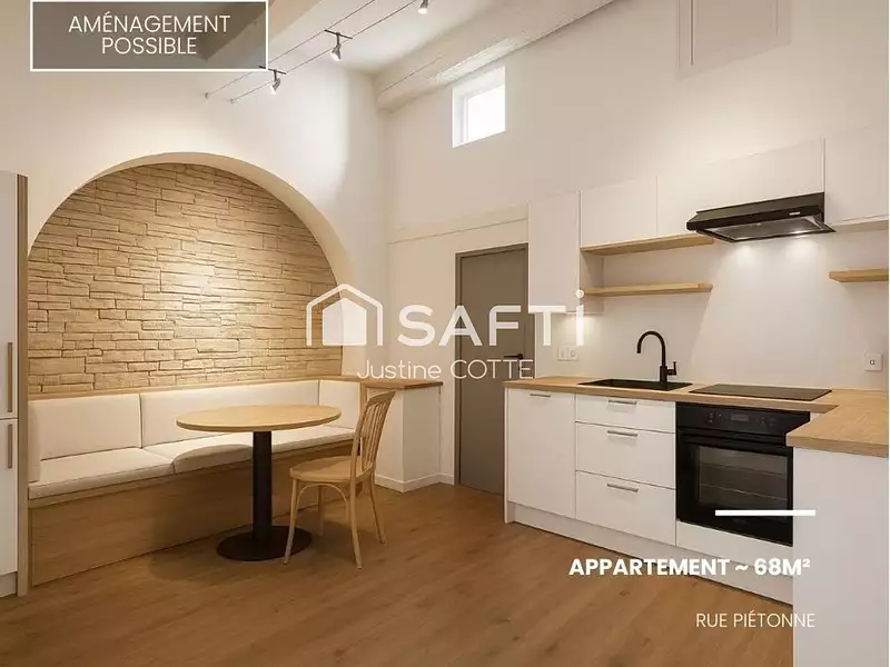 Appartement, 68 m²