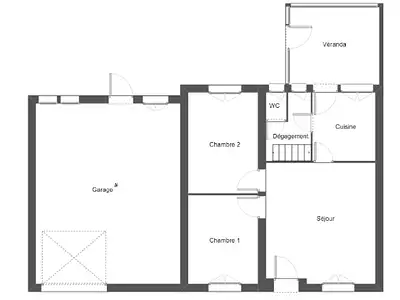 Maison, 59 m²