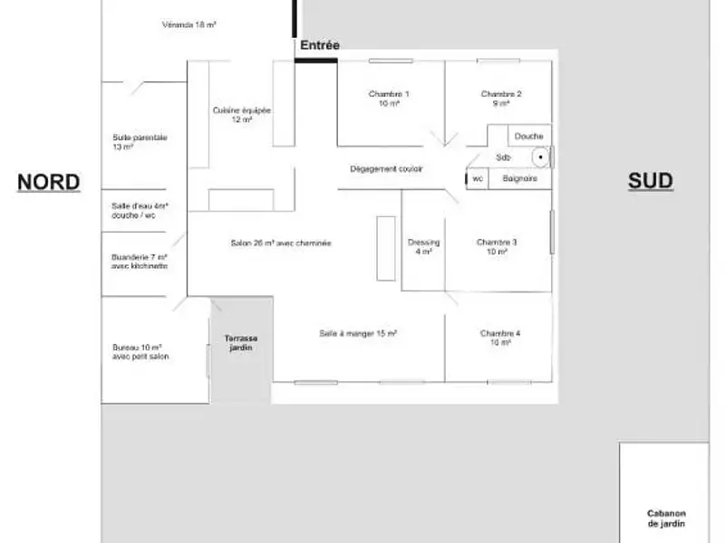Maison, 160 m²