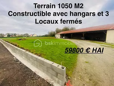 Terrain, 1 050 m²