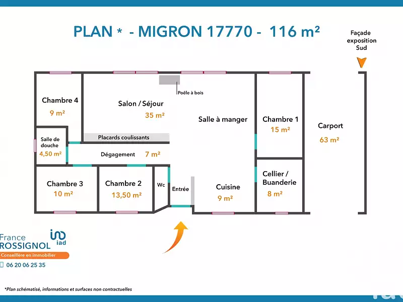 Maison, 116 m²