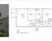 Appartement, 54,67 m²