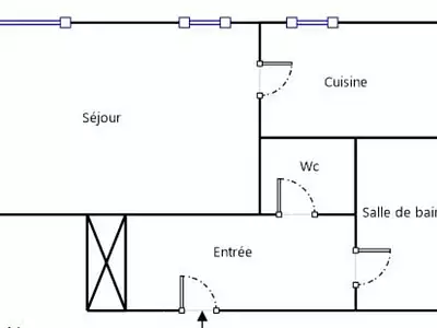 Appartement, 41 m²