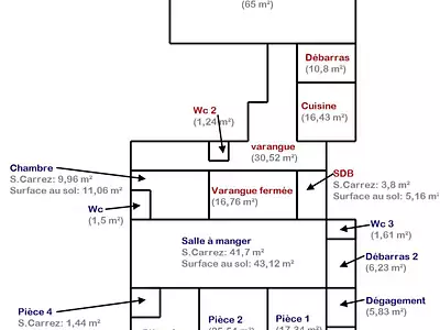 Immeuble, 193 m²