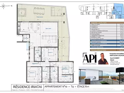 Appartement, 119,5 m²