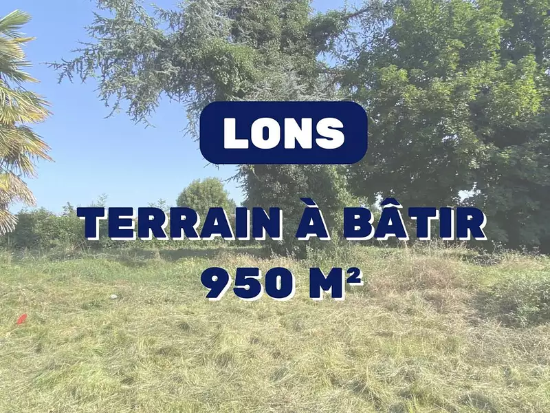 Terrain, 950 m²
