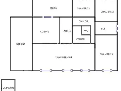 Maison, 91 m²