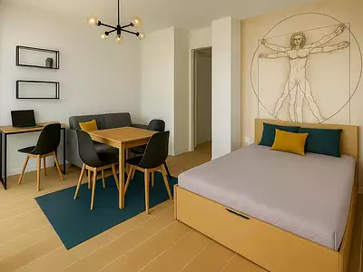 Appartement, 25 m²