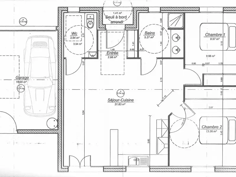 Maison, 68 m²