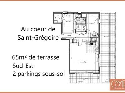 Appartement, 92,4 m²