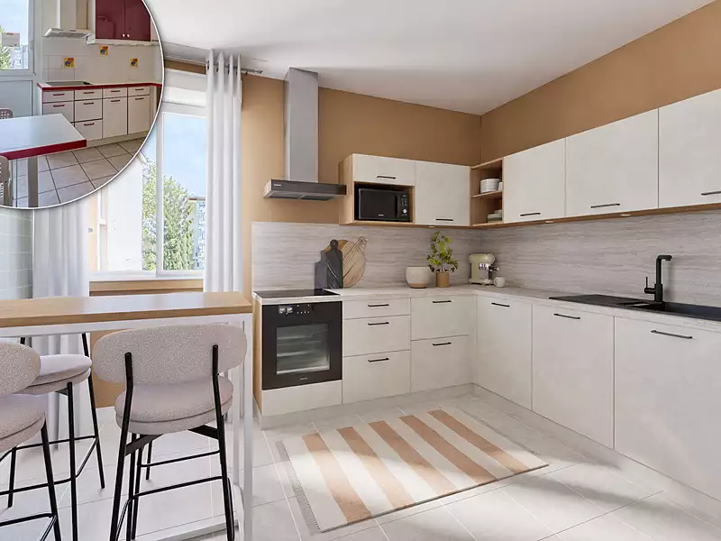 Appartement, 62,23 m²