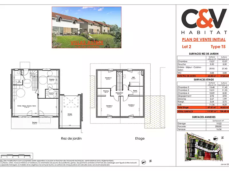 Maison, 117,87 m²