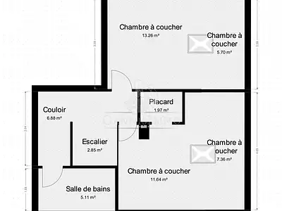 Appartement, 88,29 m²
