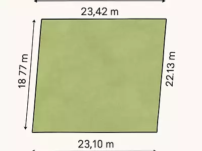 Terrain, 475 m²